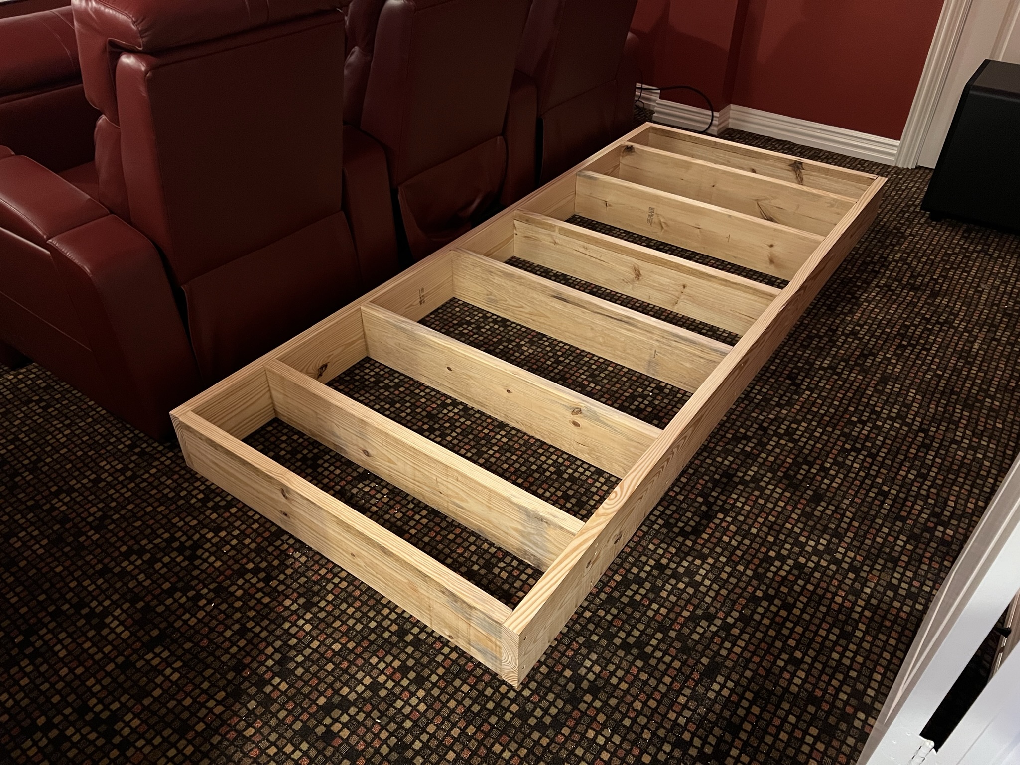 BOSS Riser Build, Part 1 - Home Theater Blog